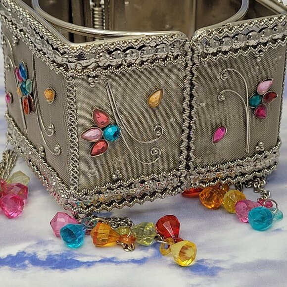 Boho Large Square Bracelet - Picture 3 of 11